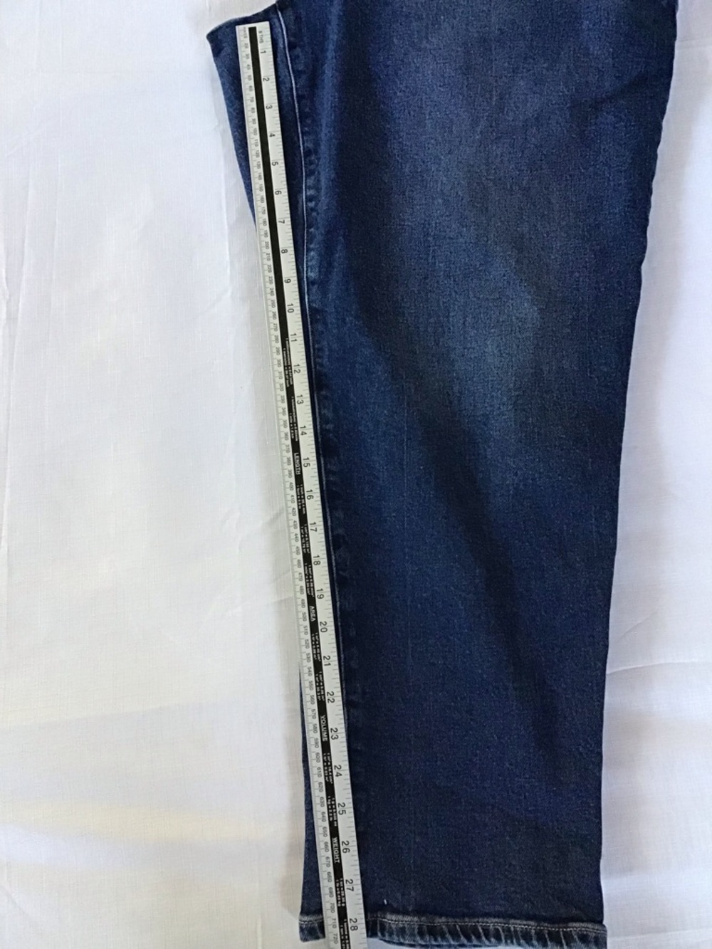 Lane Bryant Dark Blue Cropped Jeans - Picture 8 of 10